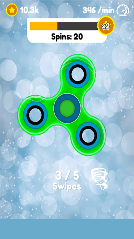 #2. Super Fidget Spinner Turbo (iOS) Podle: Sixto Figueroa Uribe