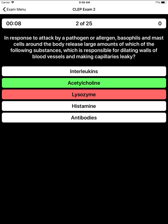 Screenshot #5 pour CLEP Biology Prep 2025-2026