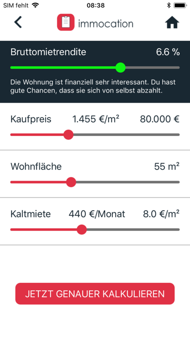 immocation.de - die App Screenshot 1 of 1
