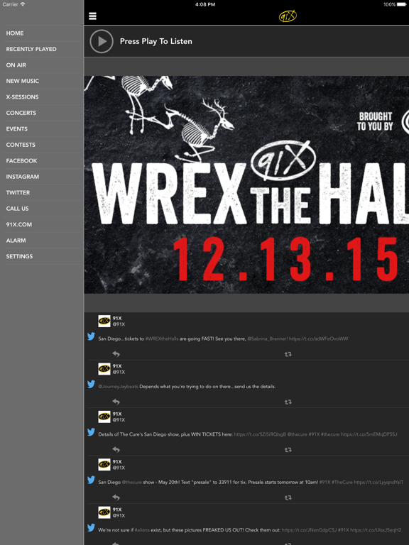 Screenshot #5 pour 91X | San Diego, CA | XTRA-FM