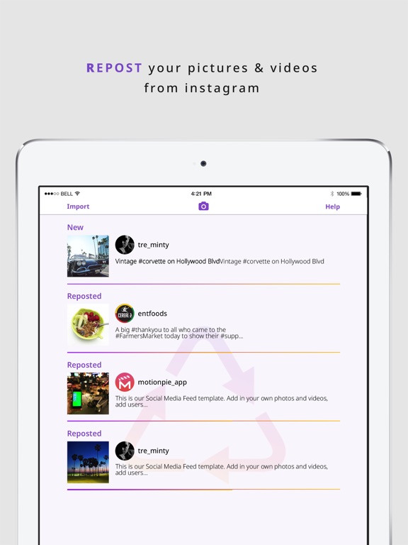 Screenshot #5 pour Rep0st - Repost for iG & X