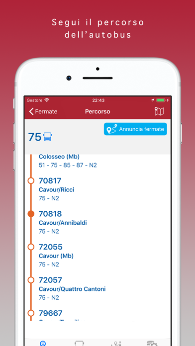 Bus Roma iPhone screenshot 3