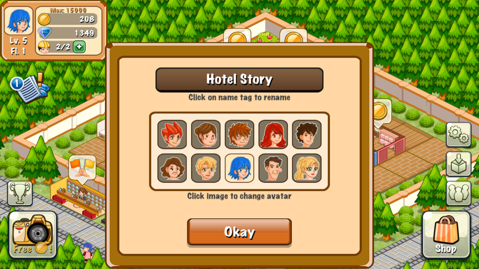 #9. Hotel Story: Resort Simulation (iOS) 来自: Happy Labs Pte Ltd