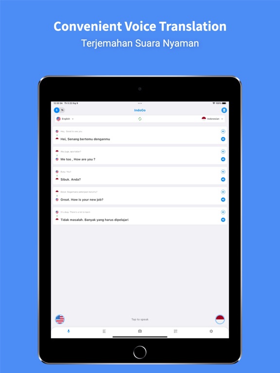 Indonesian Translator Pro + iPad screenshot 2 - Productivity app