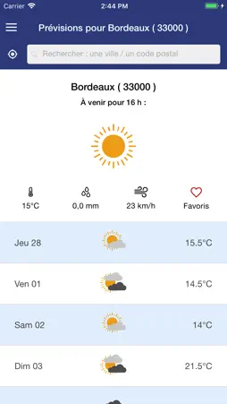 Meteo60 screenshot 1
