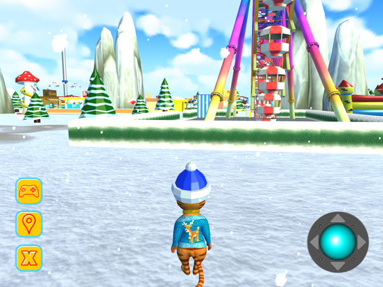 Cat Theme & Amusement Ice Park iPad screenshot