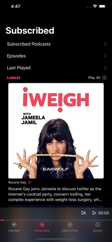 Weekly Podcast Player Screenshot 5 of 6