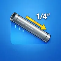 Pipe Slope Calculator