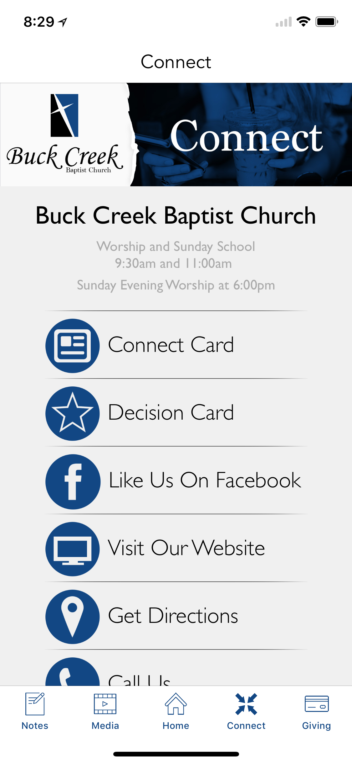 Buck Creek Baptist Church