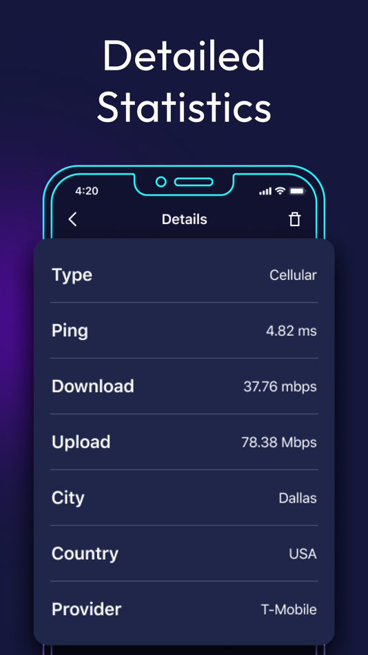 #4. Speed Test & Wifi Analyzer + (iOS) 由: Appenvision Ltd