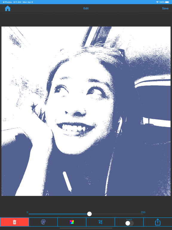 Fx Stencil iPad screenshot 6 - Photo & Video app