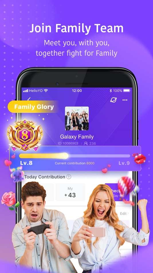 #7. Hello Yo – Group Chat Rooms (iOS) Podle: HELLO YO PTE. LTD.