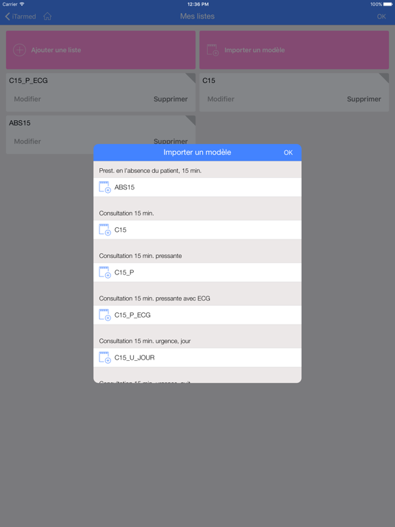 Screenshot #6 pour iTarmed - Tarif Tarmed