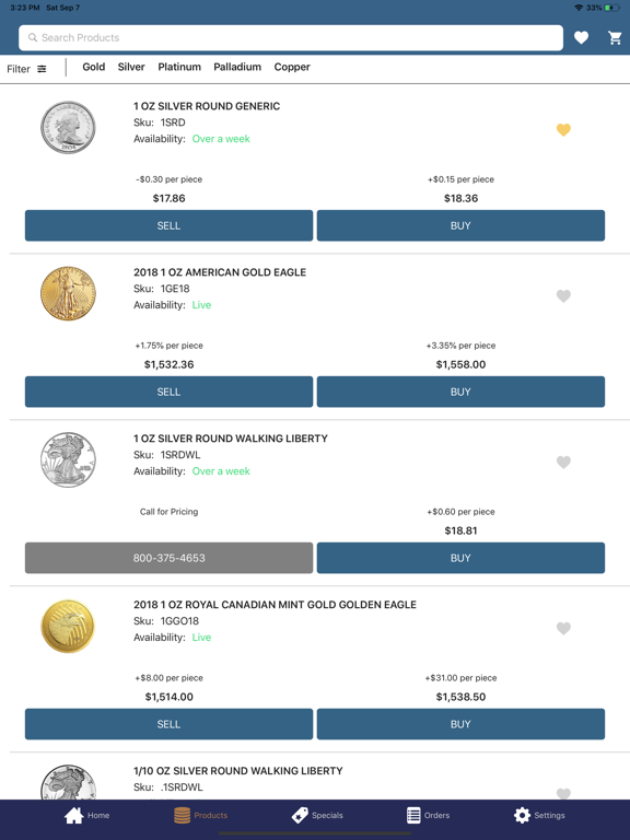 FizTrade iPad screenshot 2 - Business app