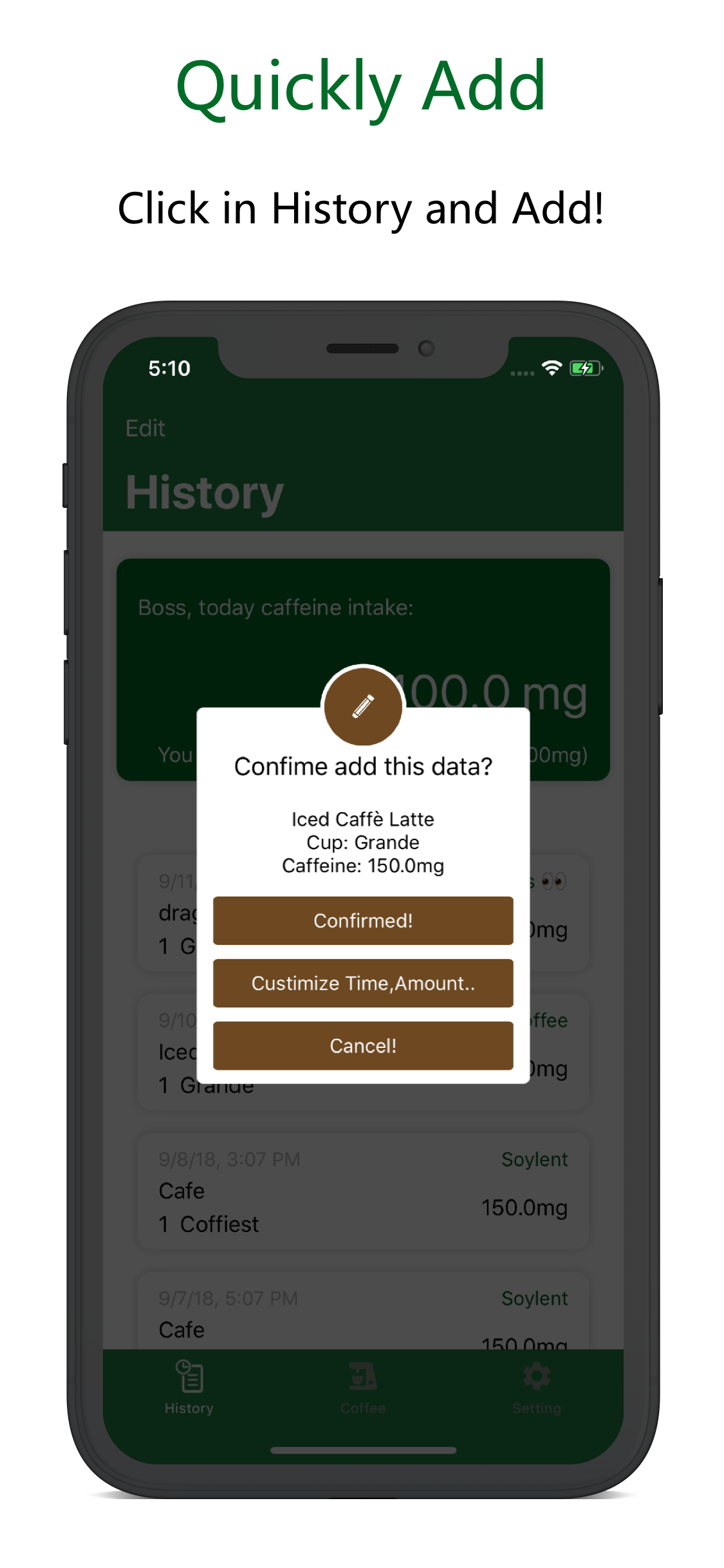 Coffee It - Caffeine Health