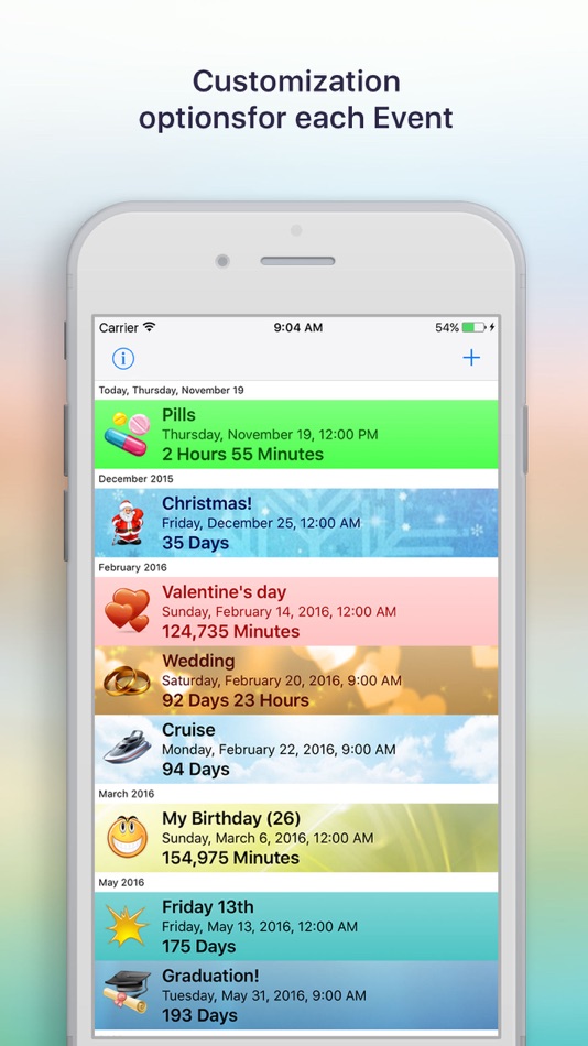 #1. Reminder & Countdown (iOS) 由: Sergey Astakhov
