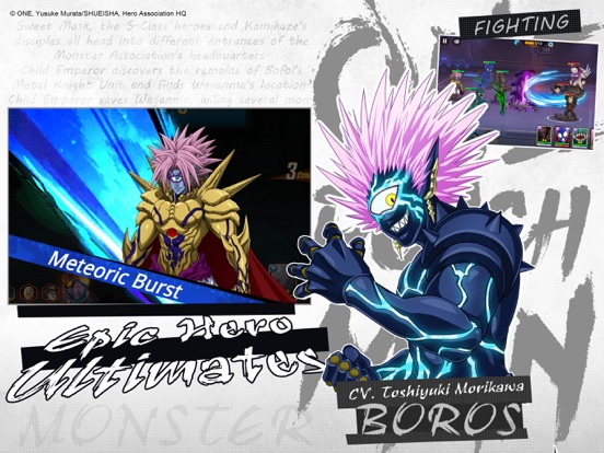 One-Punch Man:Road to Hero 2.0 iPad app afbeelding 3