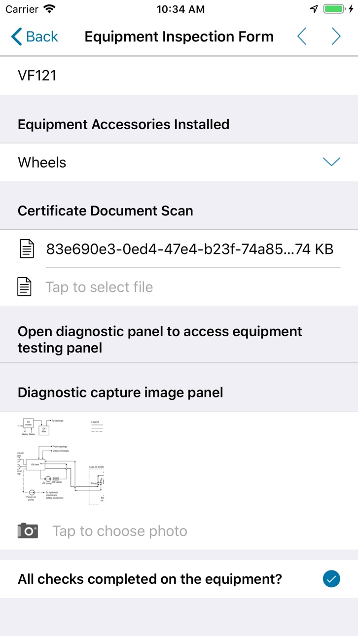 iPhone screenshot