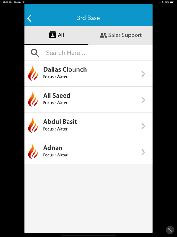 Spring Aqua BOB iPad screenshot 5 - Business app
