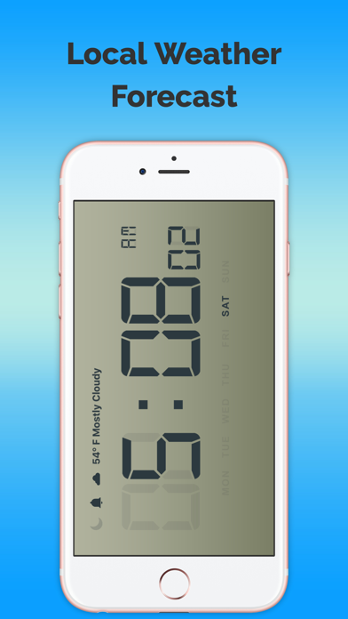 Forecast Clock-Live iPhone screenshot