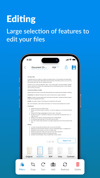 Scannero: fast scan to PDF&JPG Screenshot