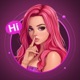 Hilii - Ai friends app icon - Social Networking app for iPhone