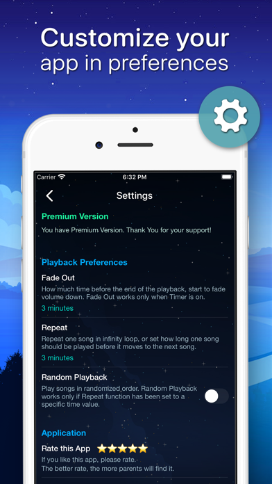Lullaby Songs for Sleep iPhone screenshot