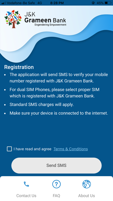JKGB m-Bank Screenshot
