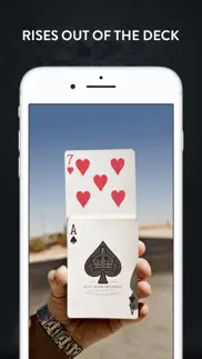 rising card magic trick iphone resimleri 3
