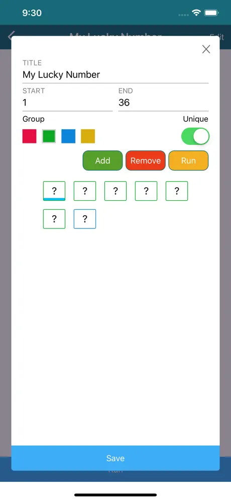 XL Random: Choice Helper