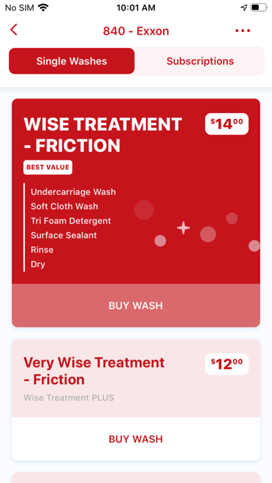 TimeWise Car Wash Screenshot