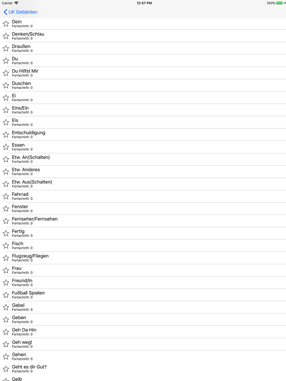 Screenshot #6 pour UK-Gebärden