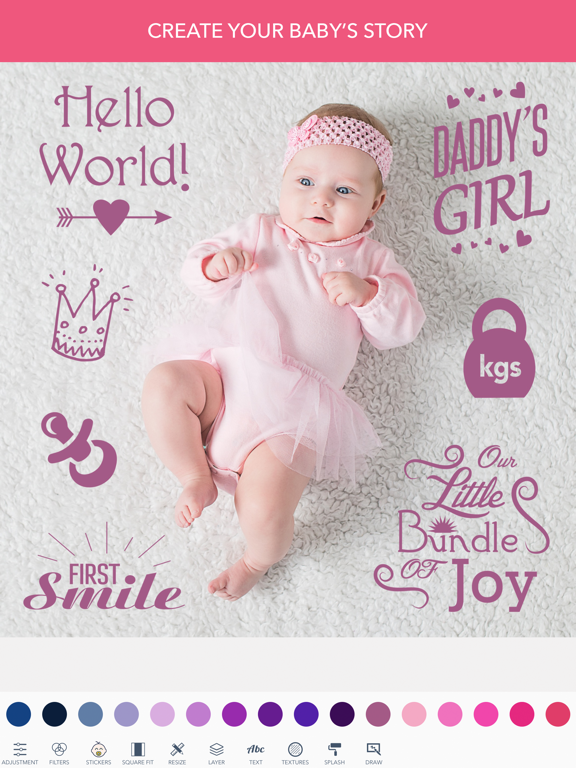 Pregnancy & Baby Milestone Art