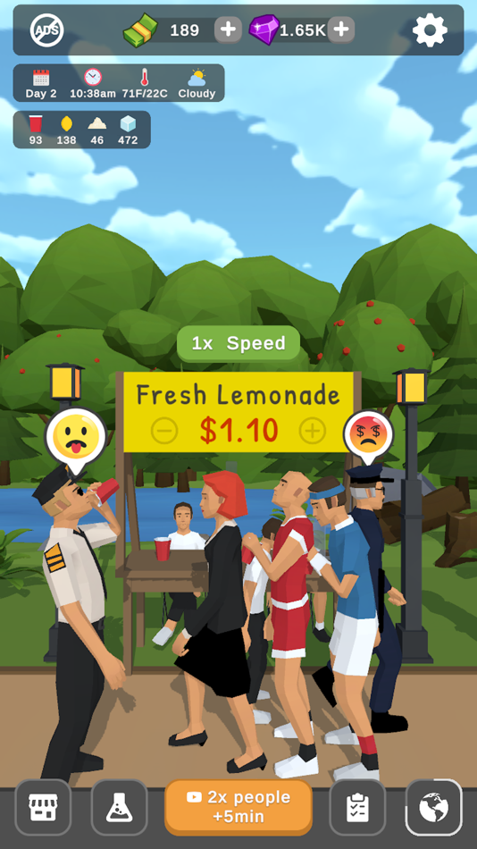 #8. Cool Lemonade Stand (iOS) 게시자: Lime Games