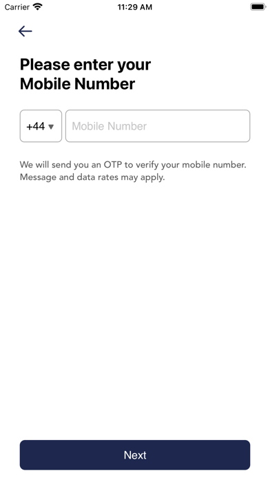 Blueline Taxis Screenshot