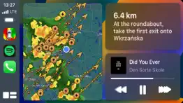 car.play weather navigation iphone screenshot 2