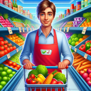 Supermarket Simulator Games 3D