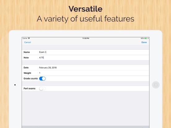 App screenshot