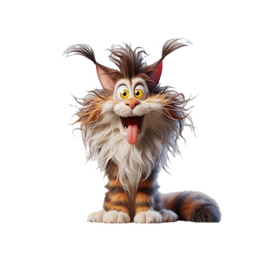 Goofy Maine Coon Stickers icon