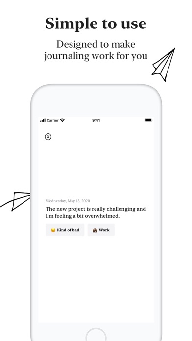 Private Journal: Punkt iPhone screenshot 3 - Health & Fitness app