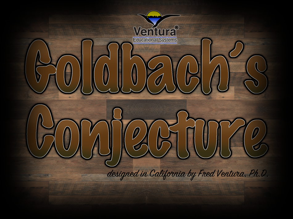 #1. Goldbach's Conjecture (macOS) 由: Ventura Educational Systems