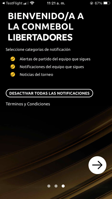 Screenshot #3 pour CONMEBOL Libertadores