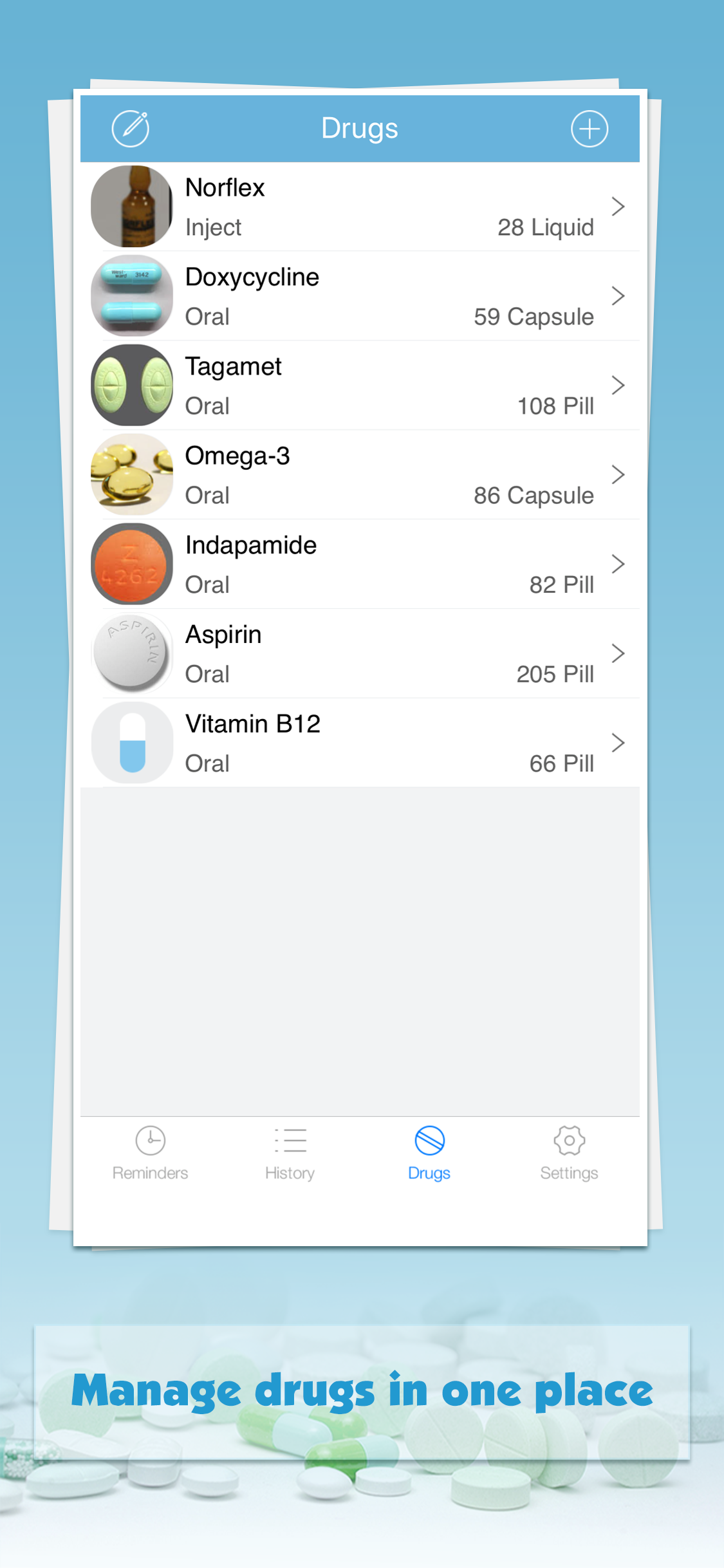 Pill Monitor: Drug Minder