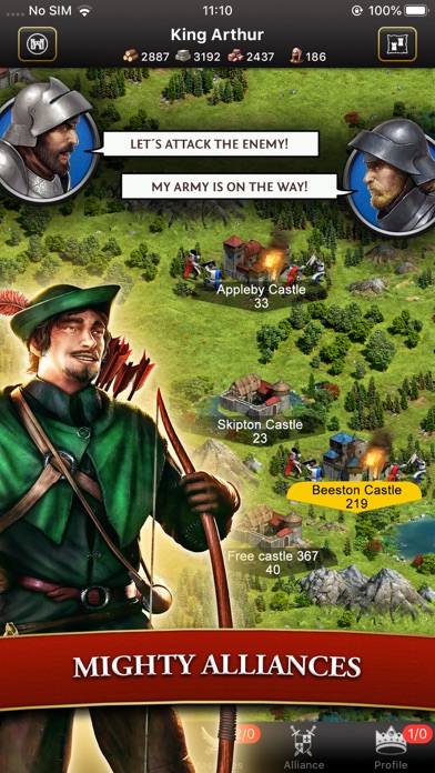 Lords & Knights - Mobile Kings Screenshot