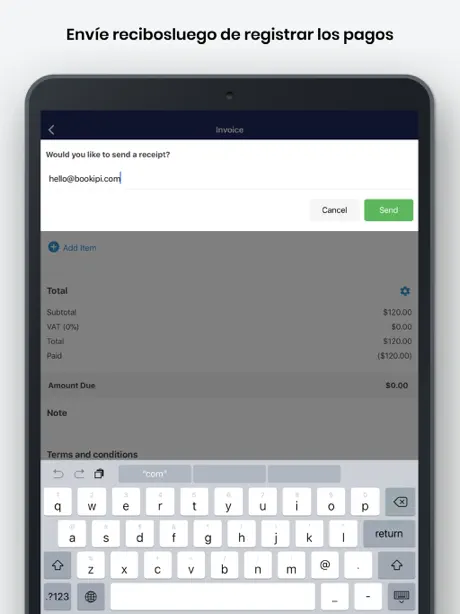 Facturas, ofertas y recibos