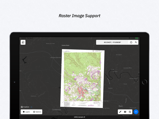 Touch GIS iPad screenshot 10 - Productivity app