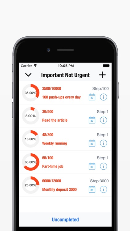 Daily Goals Tracker-Good Habit