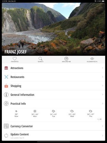 Fine Tours Travel iPad screenshot