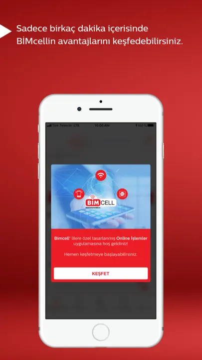 BİMcell Online İşlemler iPhone Ekran Görüntüsü 2