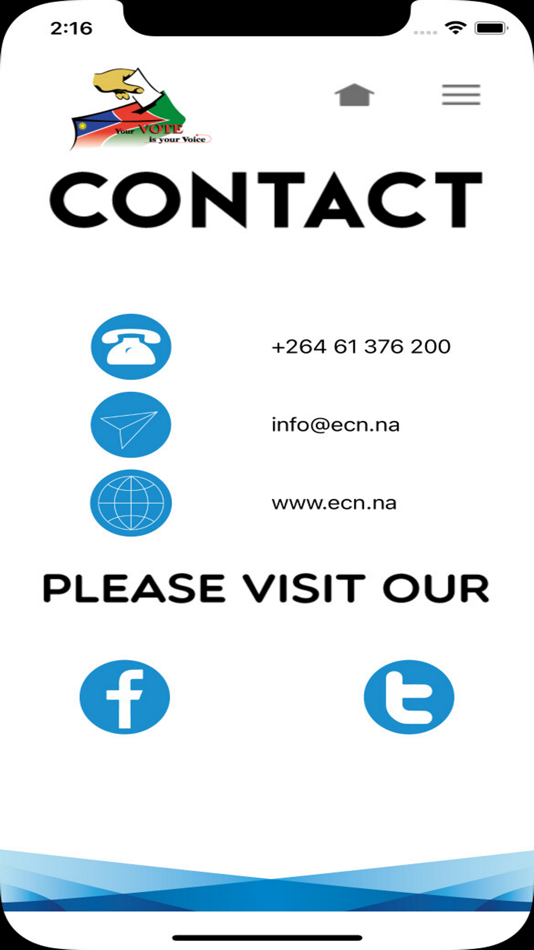 #3. ECN Mobile App (iOS) 由: Electoral Commission of Namibia